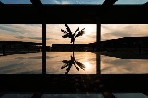 Katha Digital Sunset Reflection Frame
