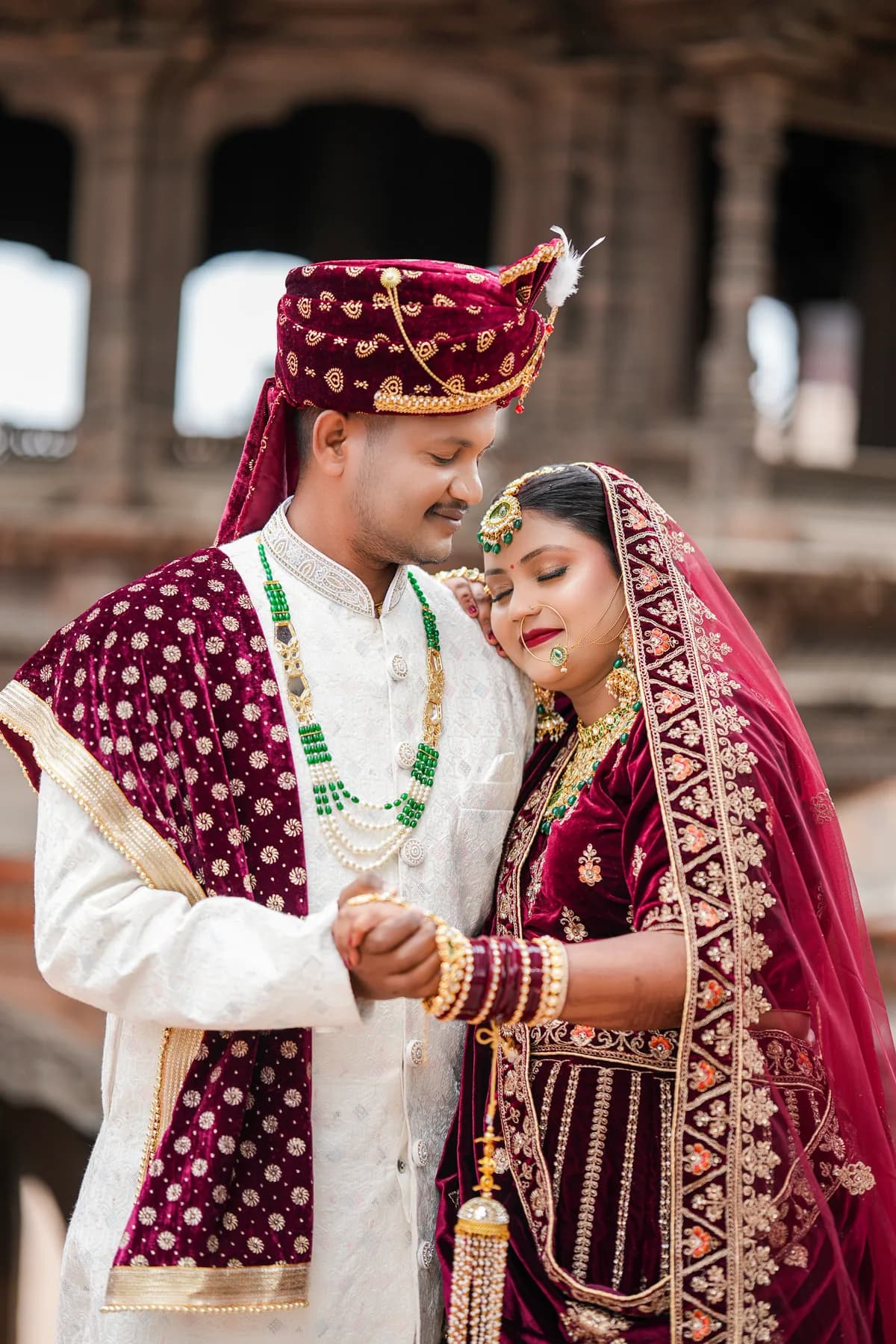 Temple Courtyard Vows